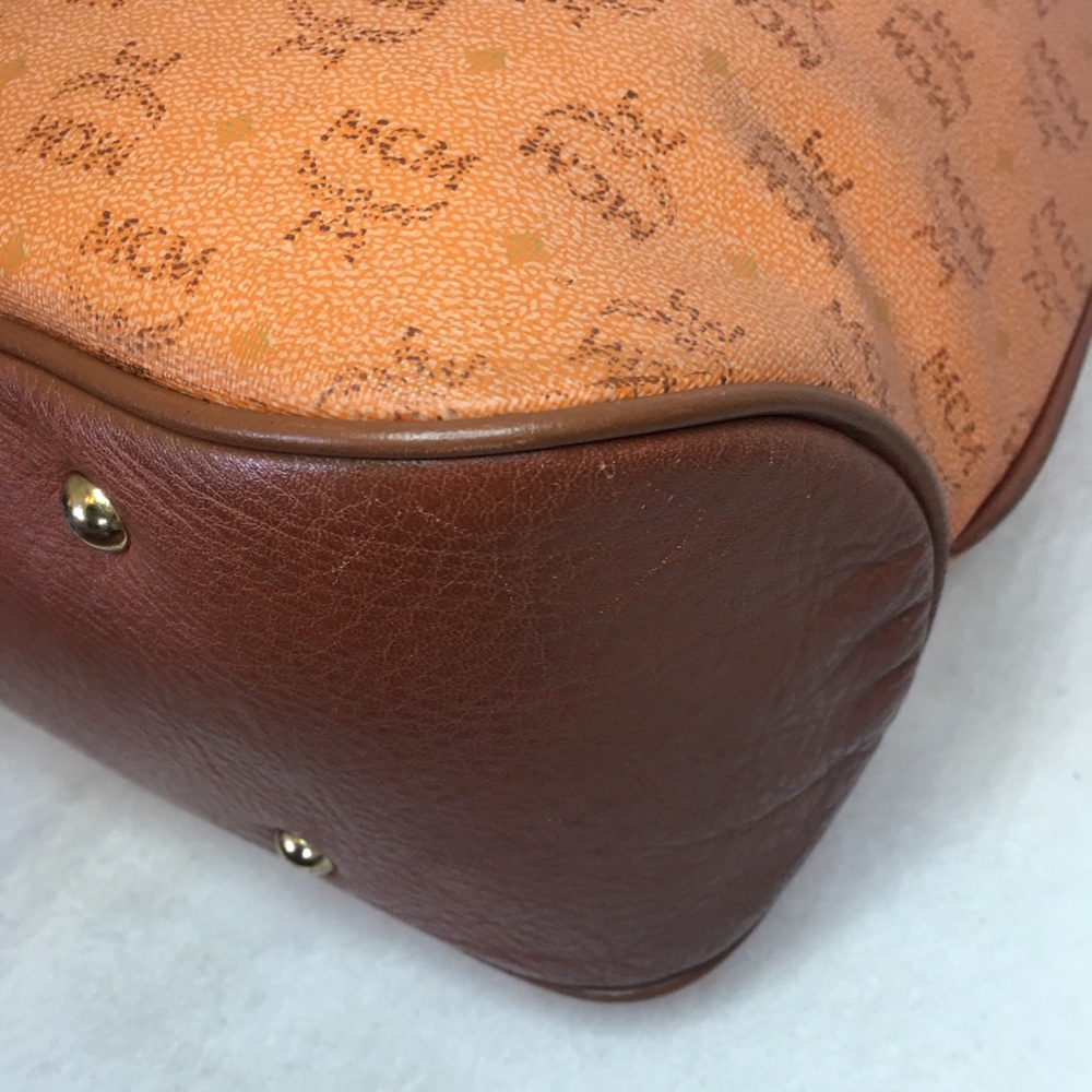 MCM HOBO Shoulder Bag- Tan - Picture 11 of 12